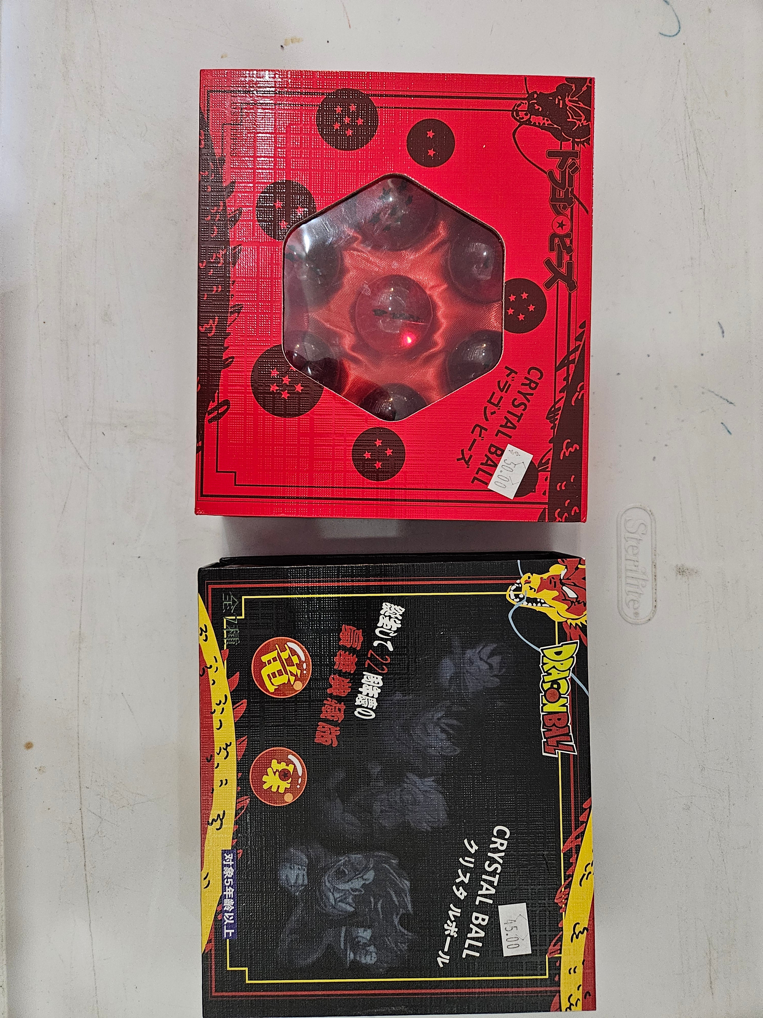 Dragon Ball Crystal Ball Set (Red Box)