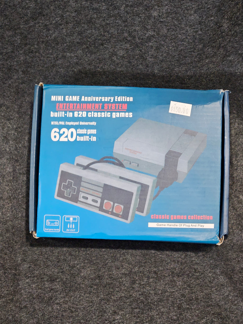 Mini Game Anniversary Edition Entertainment System 620 Classic Games