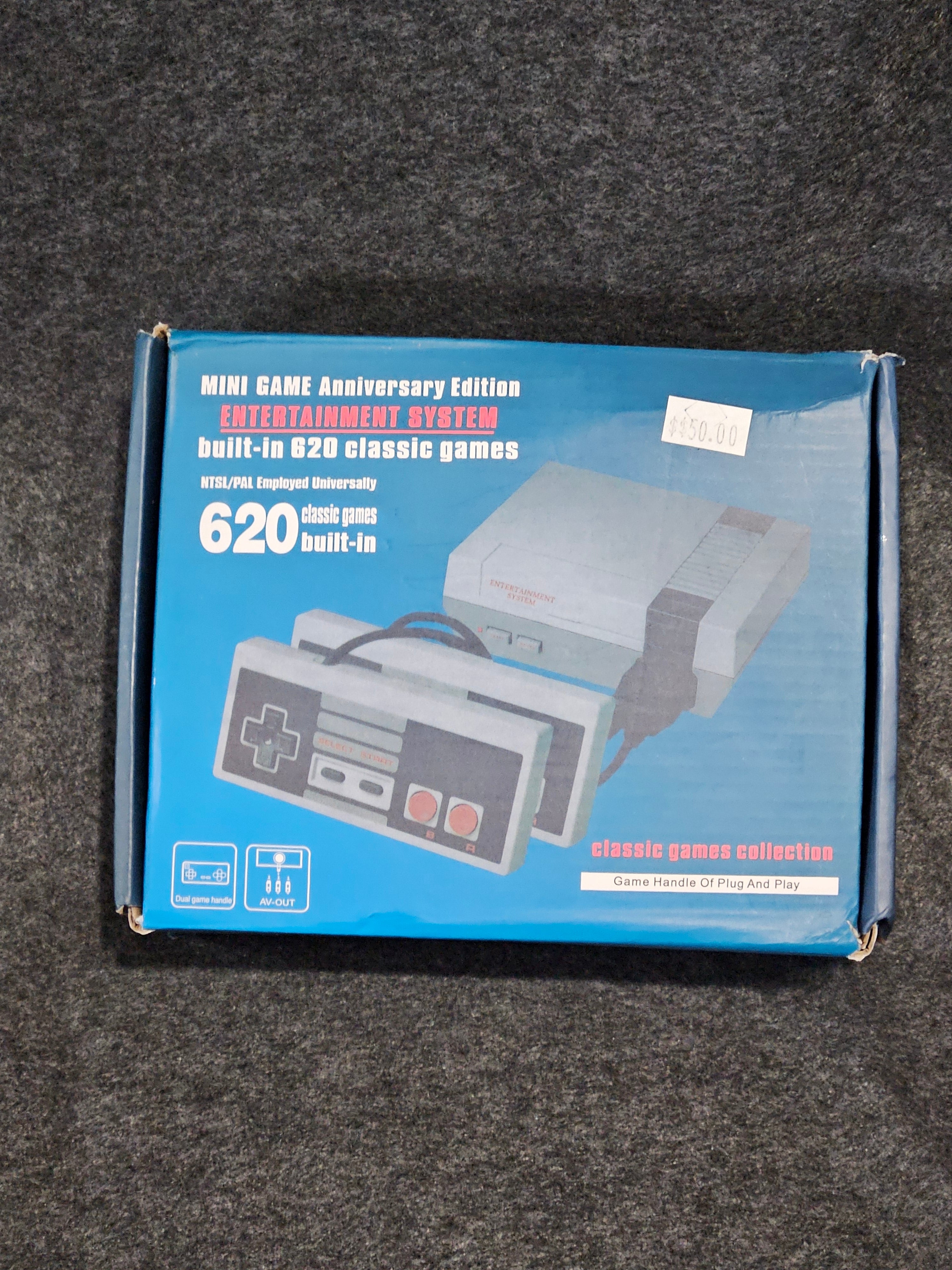 Mini Game Anniversary Edition Entertainment System 620 Classic Games
