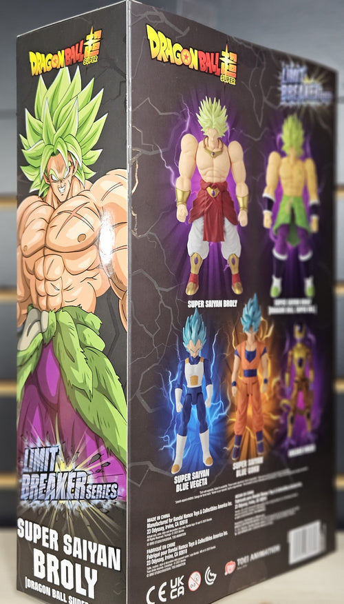 Dragon Ball Super Limit Breaker Series Super Saiyan Broly Figure Bandai