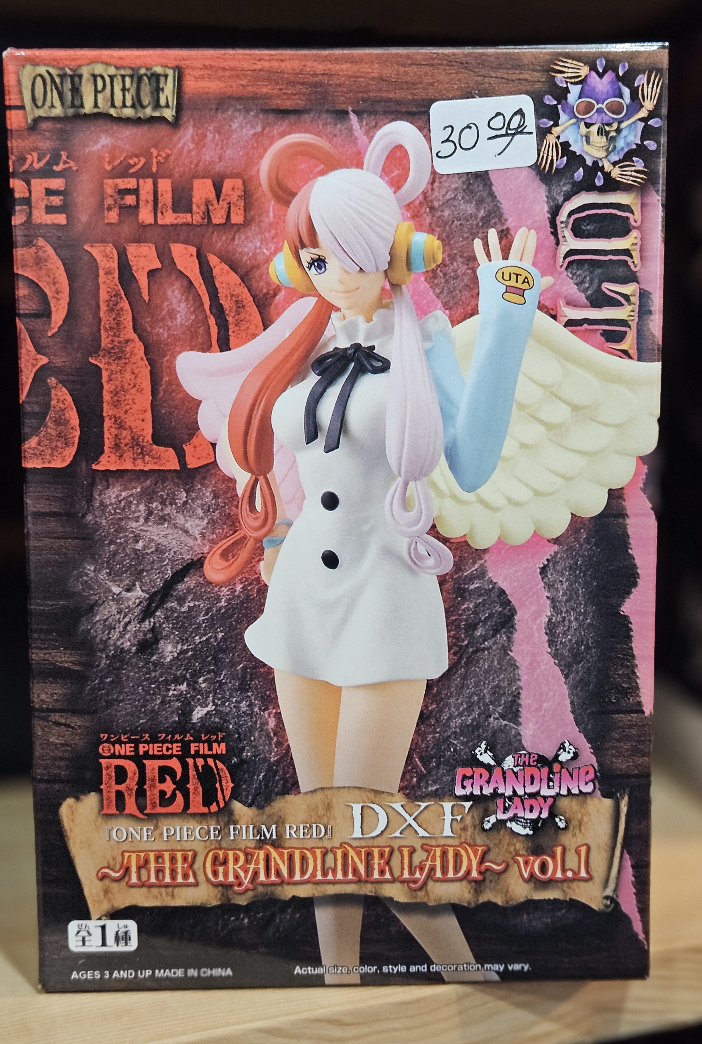 One Piece Film Red DXF The Grandline Lady Vol.1 Uta Figure Banpresto