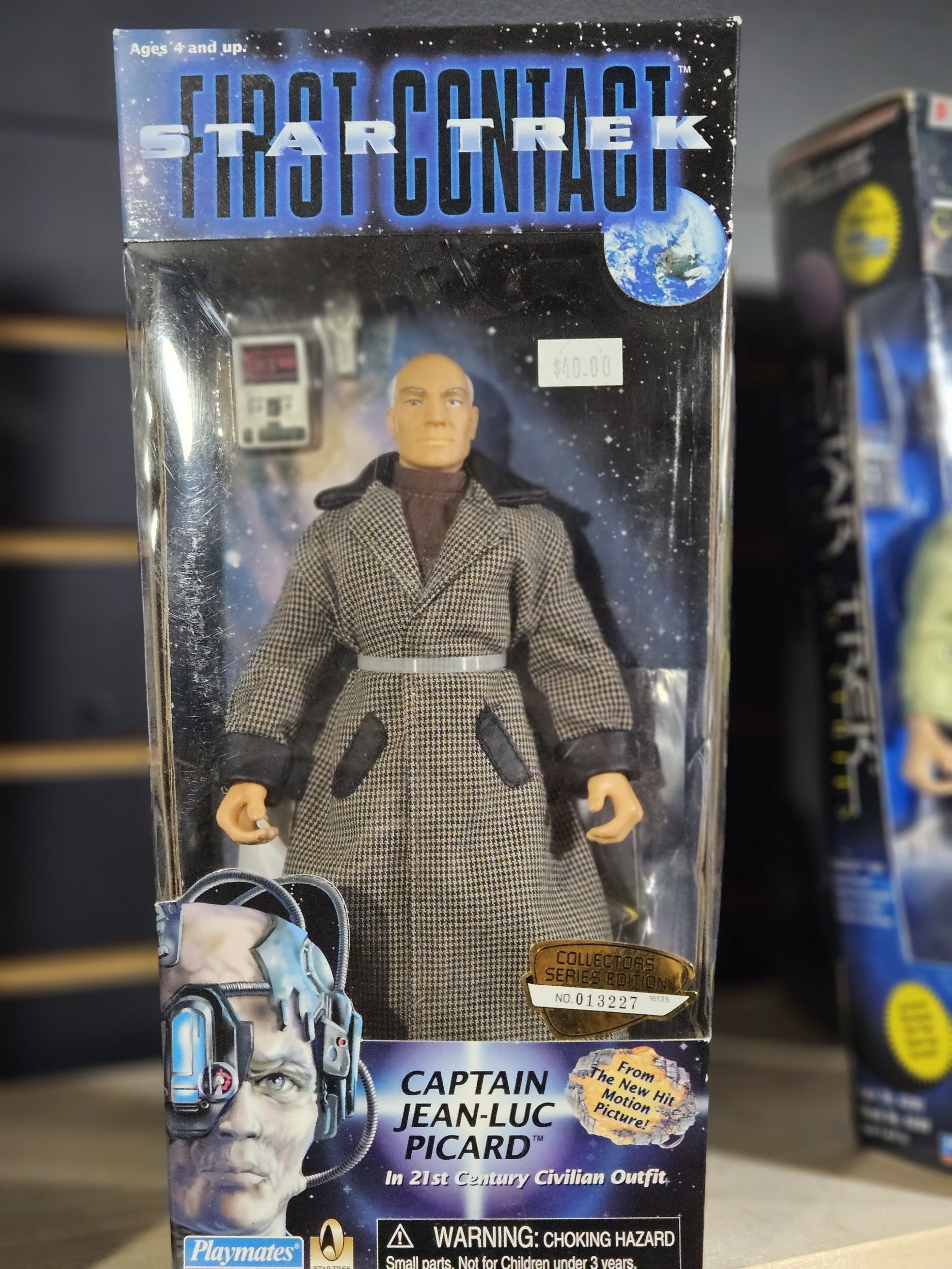 Star Trek First Contact Collectors Series Edition Figure Playmates