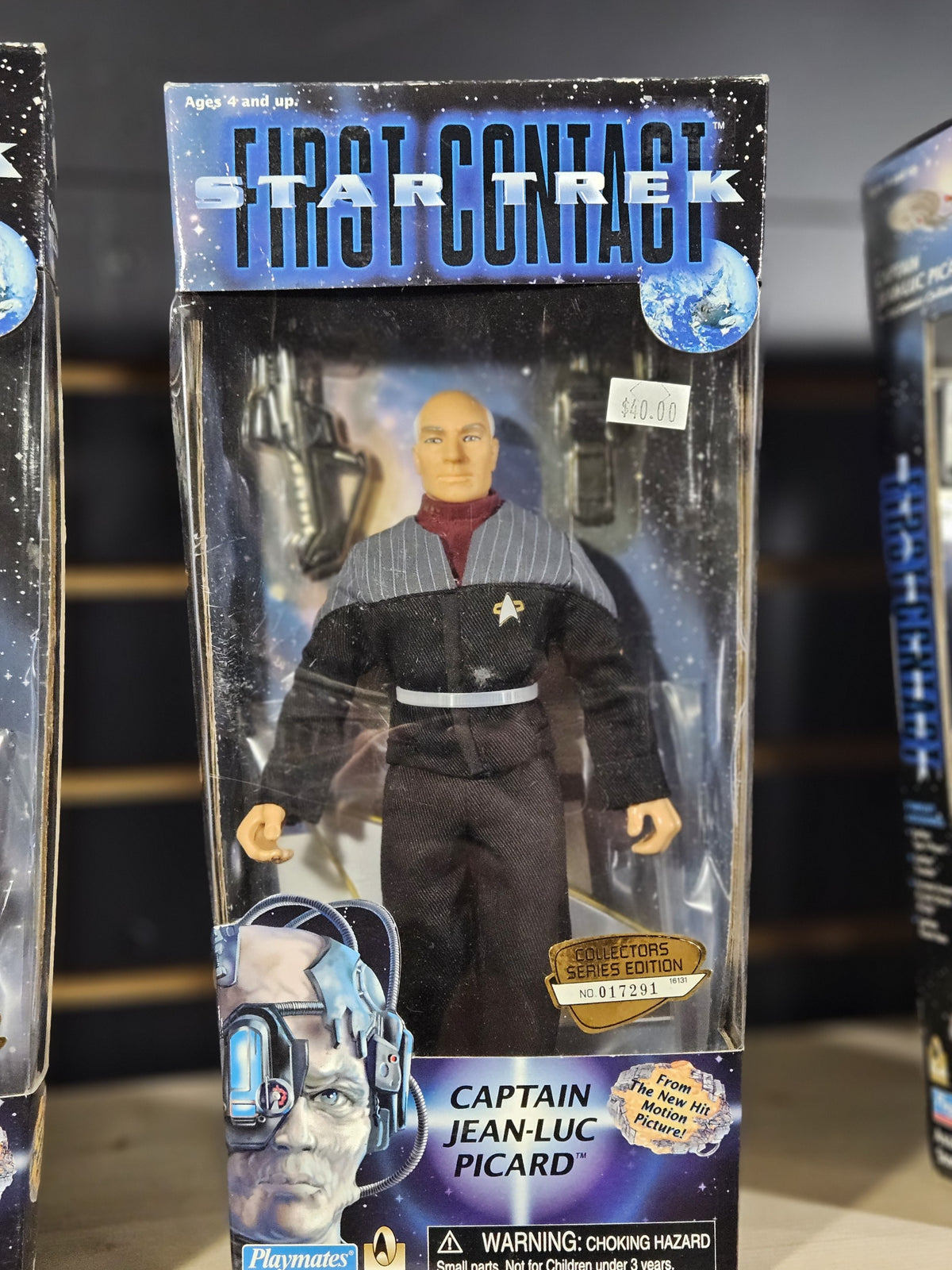 Star Trek First Contact Collectors Series Edition Figure Playmates