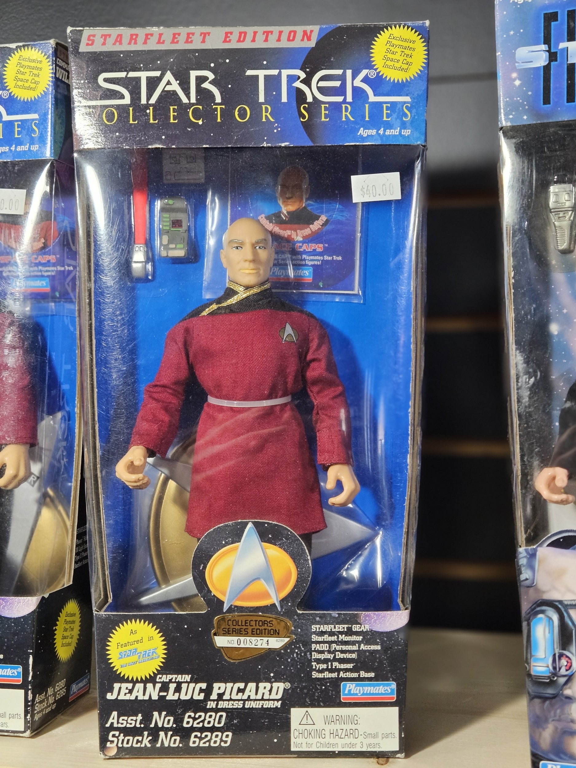Star Trek Collector Series Starfleet Edition Figure Playmates