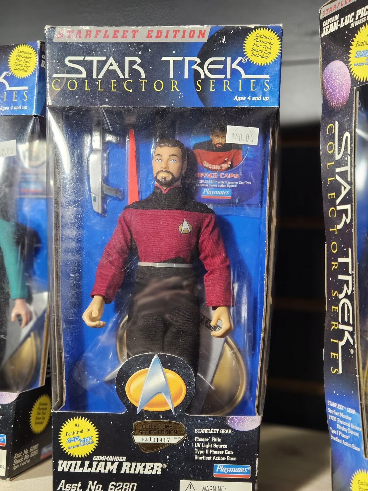 Star Trek Collector Series Starfleet Edition Figure Playmates