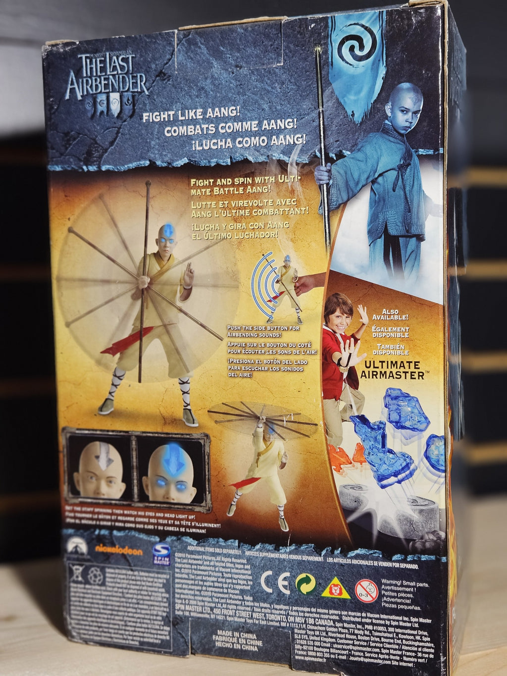 The Last Airbender Ultimate Battle Aang Figure Spin Master