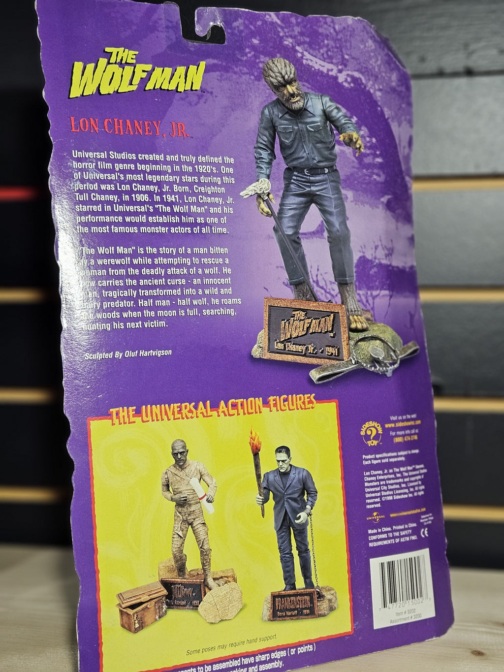 Universal Studios Monsters Sideshow Toy Series One Classic Edition Figure