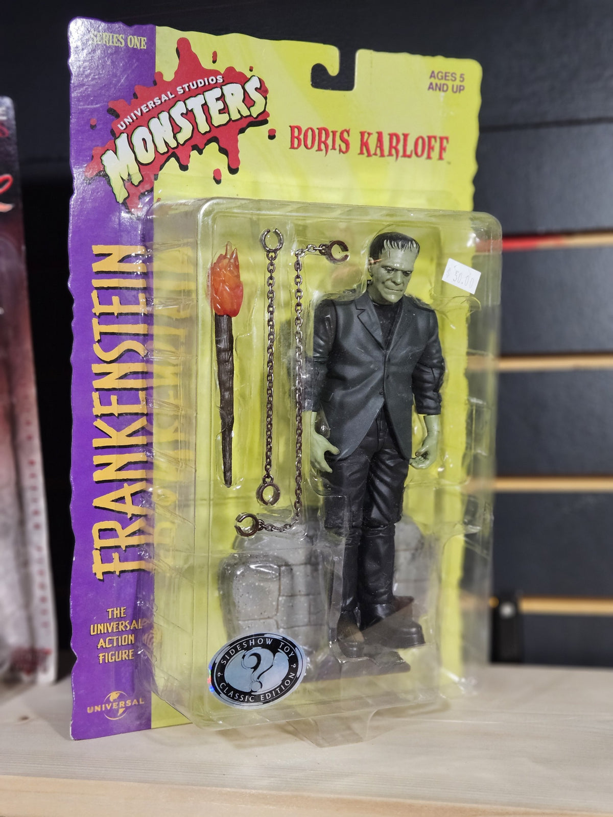 Universal Studios Monsters Sideshow Toy Series One Classic Edition Figure
