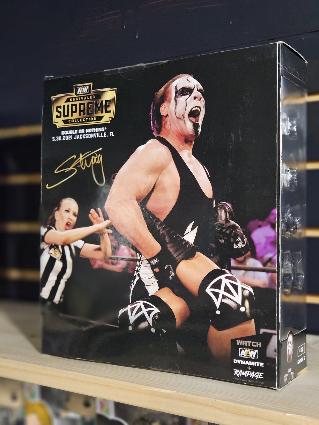 AEW Unrivaled Supreme Collection Sting Figure