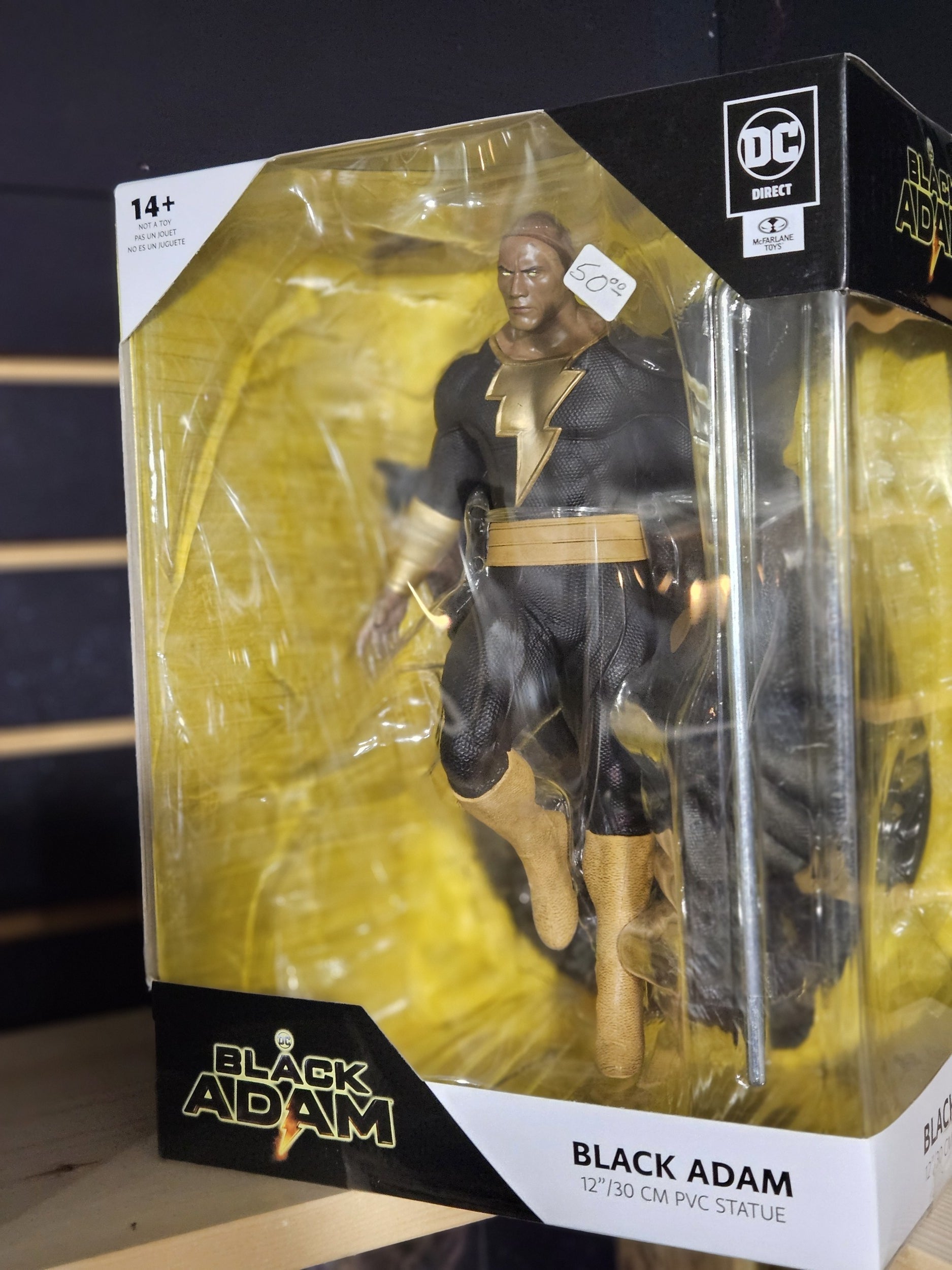 DC Direct Black Adam 12-Inch PVC Statue McFarlane Toys