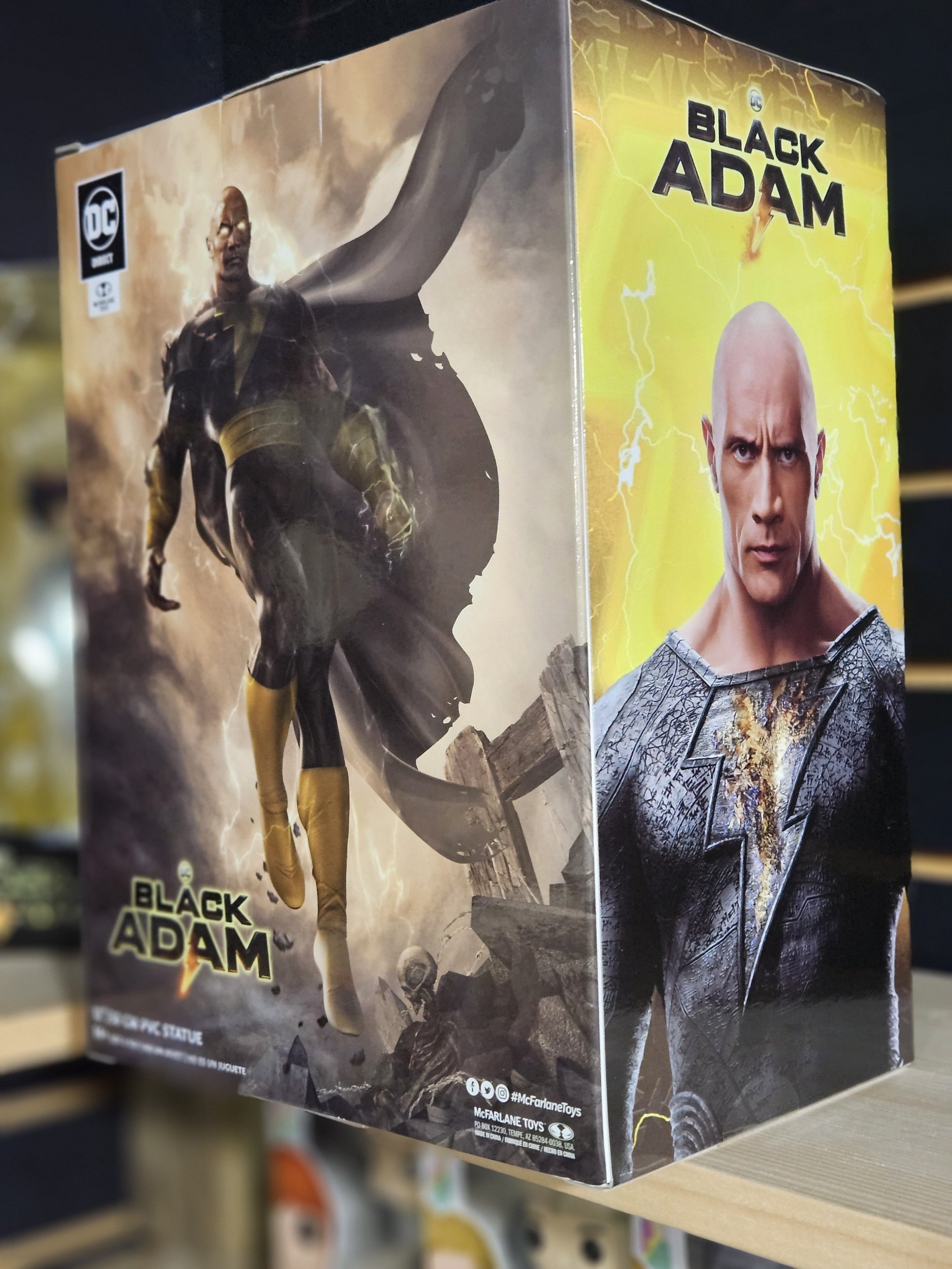 DC Direct Black Adam 12-Inch PVC Statue McFarlane Toys