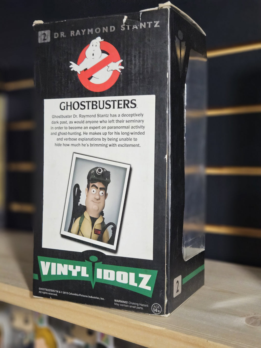 Ghostbusters Vinyl Idolz Dr. Raymond Stantz Figure