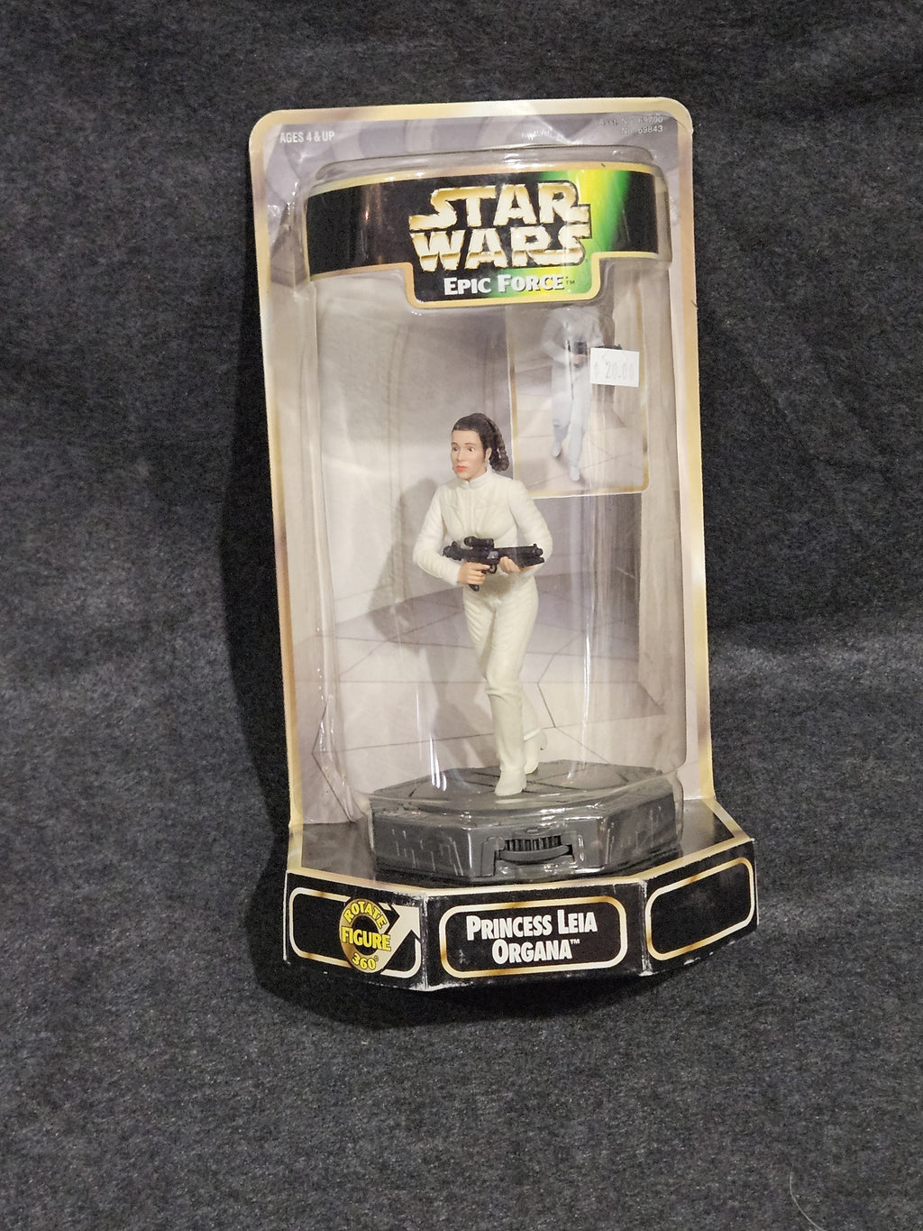 Star Wars Epic Force Princess Leia Organa Figure Kenner