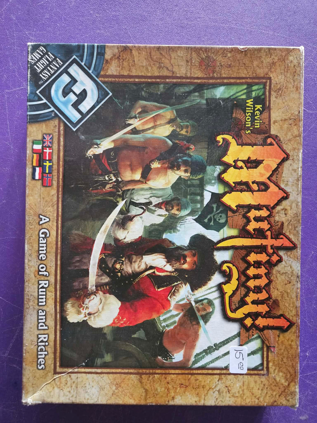 Mutiny! A Game of Rum and Riches - Front