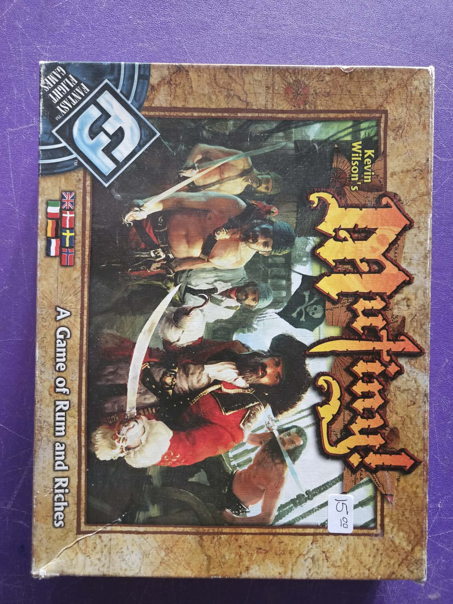 Mutiny! A Game of Rum and Riches - Front