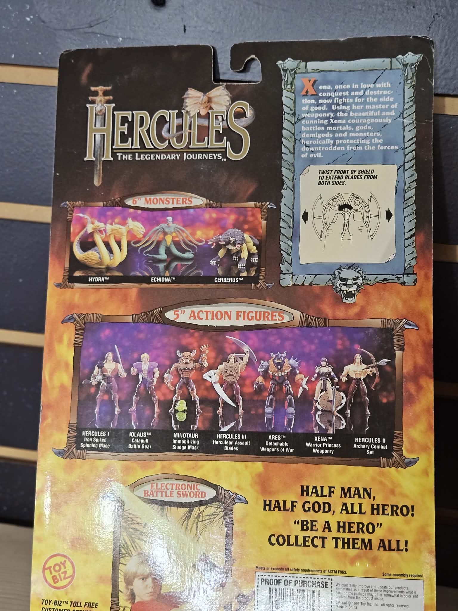 Xena Warrior Princess Weaponry - Back
