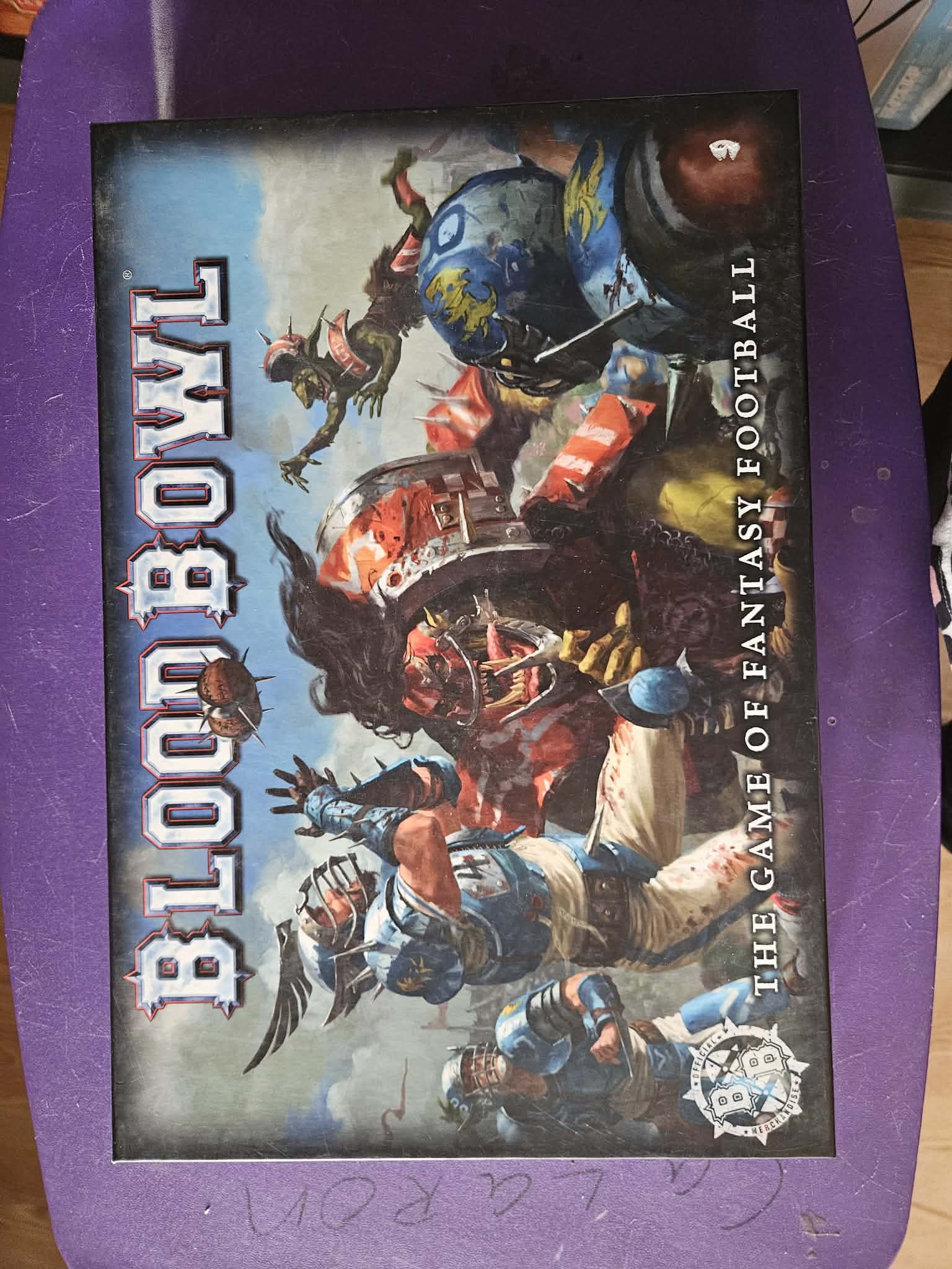 Blood Bowl: The Game of Fantasy Football - Front