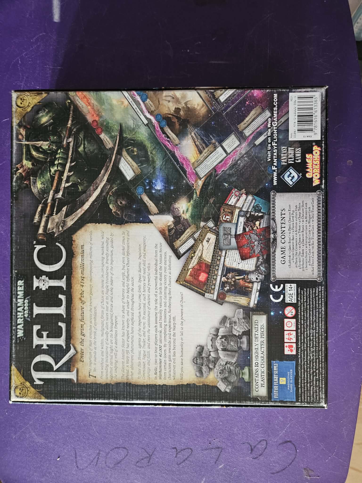 Warhammer 40,000: Relic - Back