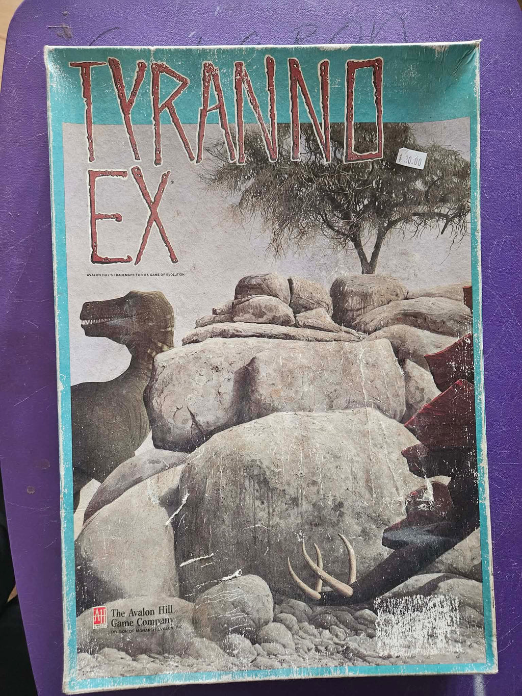 Tyranno Ex Board Game - Front