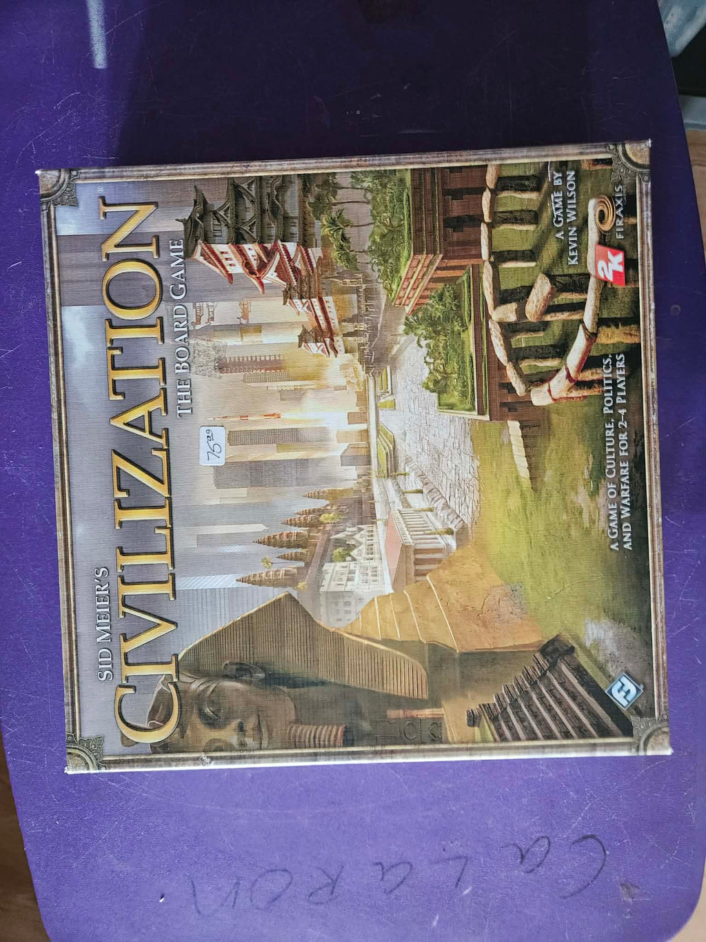 Sid Meier's Civilization: The Board Game - Front