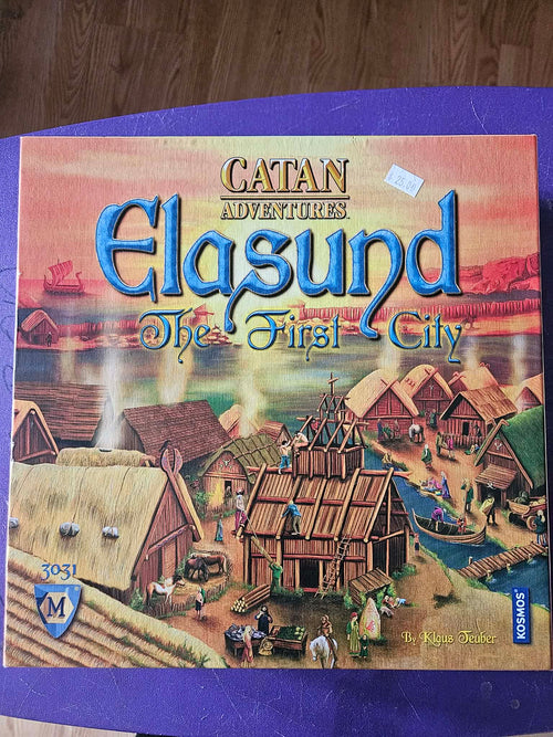 Catan Adventures Elasund The First City - Front