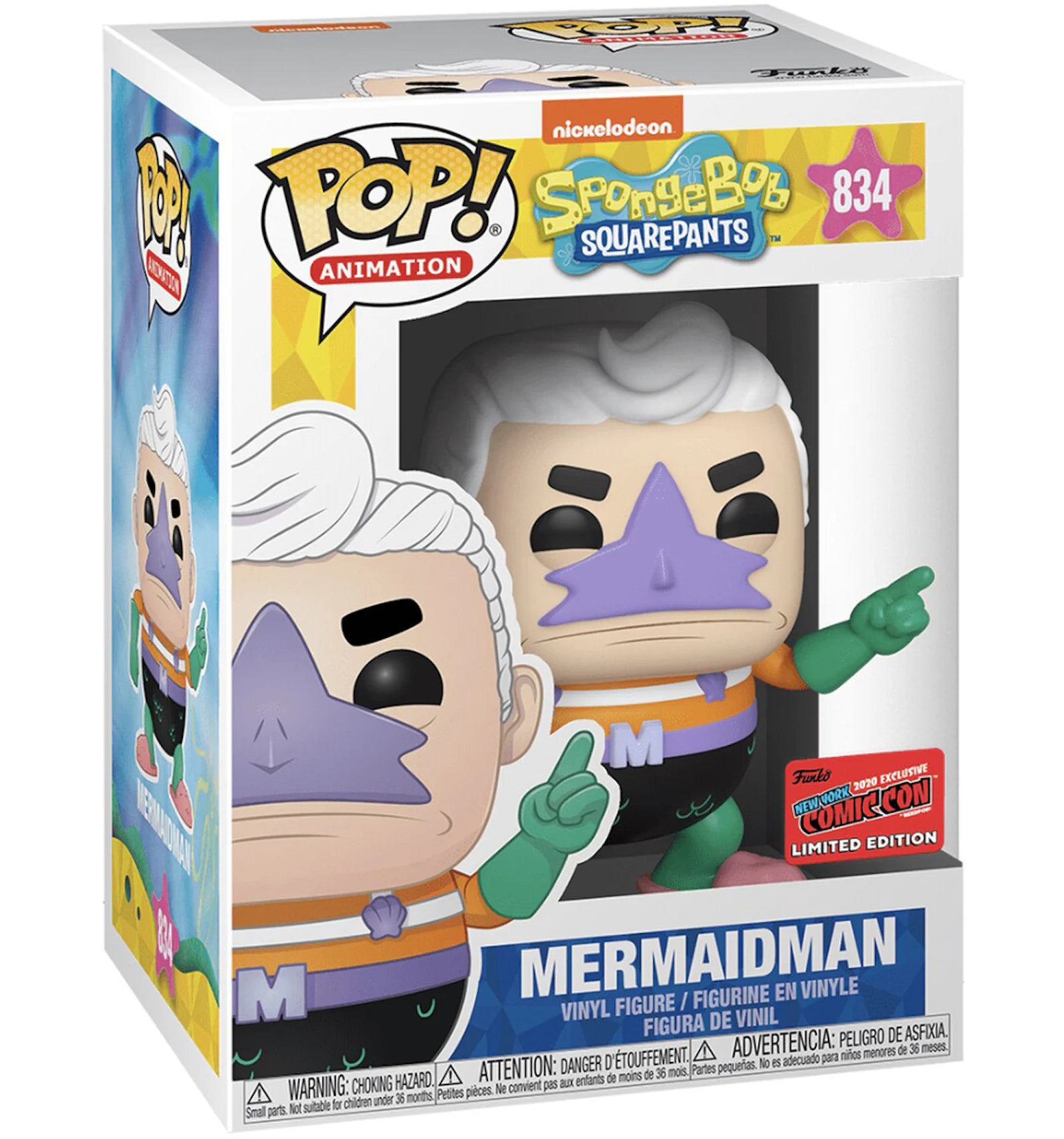 Funko Pop #834 Mermaid Man