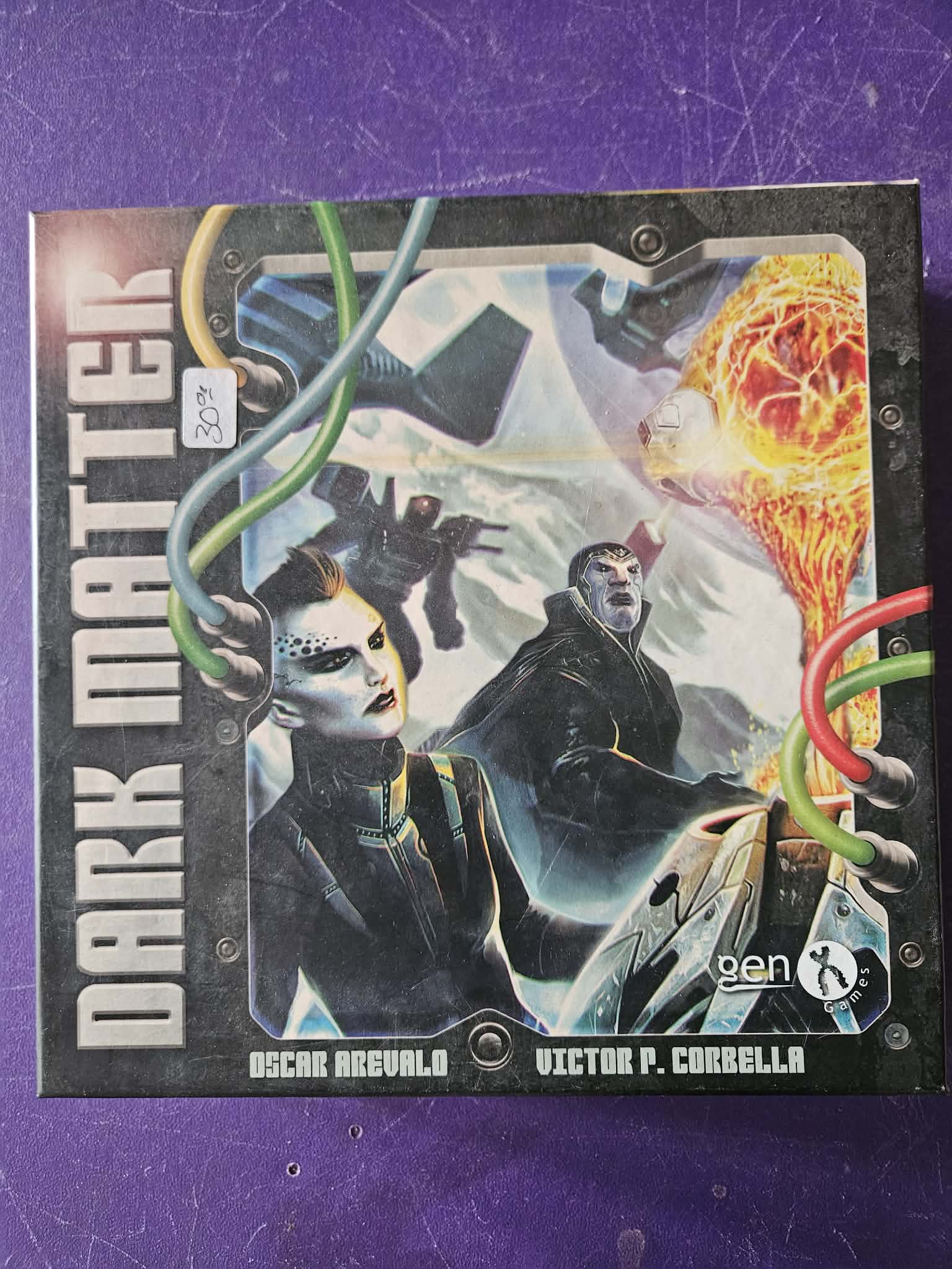 Dark Matter Board Game - Front
