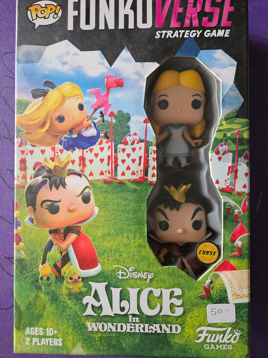Funkoverse Alice in Wonderland Chase Edition - Front