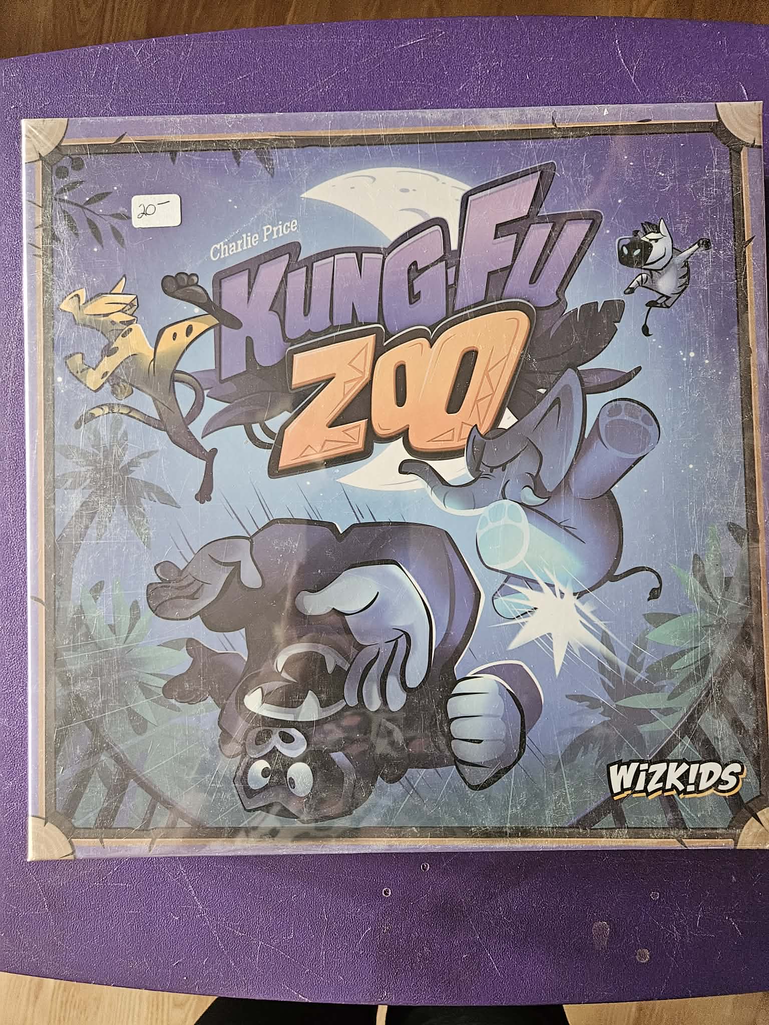 Kung Fu Zoo Board Game - Front